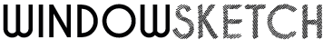 Windowsketch logo, functioneerd als link naar de homepage